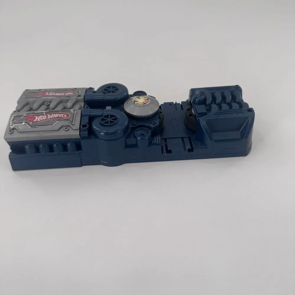 Vintage 2002 Mattel Hot Wheels Track Power Booster Dark Gray Tested Works